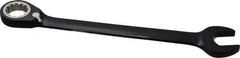 Proto - 1-1/16" 12 Point Combination Wrench - 15° Head Angle, 14-1/8" OAL, Steel, Black Chrome Finish - Exact Tool & Supply