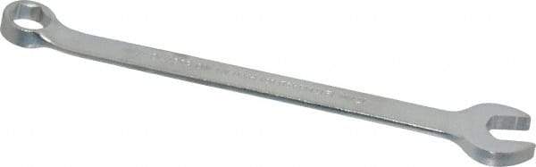 Proto - 17mm 6 Point Combination Wrench - 15° Offset Angle, 10-1/8" OAL, Steel, Satin Finish - Exact Tool & Supply