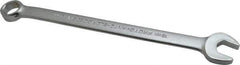 Proto - 18mm 6 Point Combination Wrench - 15° Offset Angle, 10-1/2" OAL, Steel, Satin Finish - Exact Tool & Supply