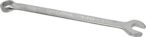 Proto - 13/16" 6 Point Combination Wrench - 15° Head Angle, 11-7/8" OAL, Steel, Satin Finish - Exact Tool & Supply