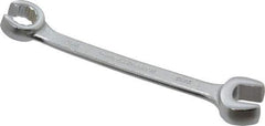 Proto - 9/16 x 9/16", Satin Finish, Combination Flare Nut Wrench - 12 Points, 6-15/16" OAL, Steel, Double End Head - Exact Tool & Supply