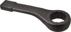 Proto - 2-1/8" 12 Point Striking Box Wrench - Single End, 3" Head Diam x 1-5/16" Head Thickness, 11" OAL, Steel, Black Finish - Exact Tool & Supply