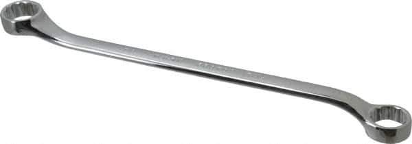 Proto - 13/16" x 7/8" 12 Point Offset Box Wrench - Double End, 1-11/64" Head Diam x 31/64" Head Thickness, 12-11/16" OAL, Steel, Black Finish, 7.5° Offset - Exact Tool & Supply