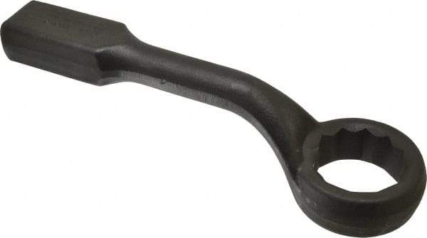 Proto - 2-7/8" 12 Point Striking Box Wrench - Single End, 4-25/32" Head Diam x 1-7/8" Head Thickness, 16" OAL, Steel, Black Finish, 60° Offset - Exact Tool & Supply
