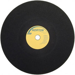 Norton - 26" Ceramic Cutoff Wheel - 7/32" Thick, 1-3/4" Arbor - Exact Tool & Supply