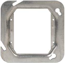 Cooper Crouse-Hinds - Electrical Outlet Box Steel Square Cover - Exact Tool & Supply