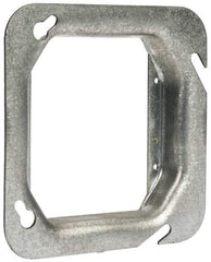 Cooper Crouse-Hinds - Electrical Outlet Box Steel Square Cover - Exact Tool & Supply