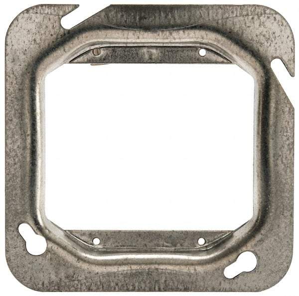 Cooper Crouse-Hinds - Electrical Outlet Box Steel Square Cover - Exact Tool & Supply