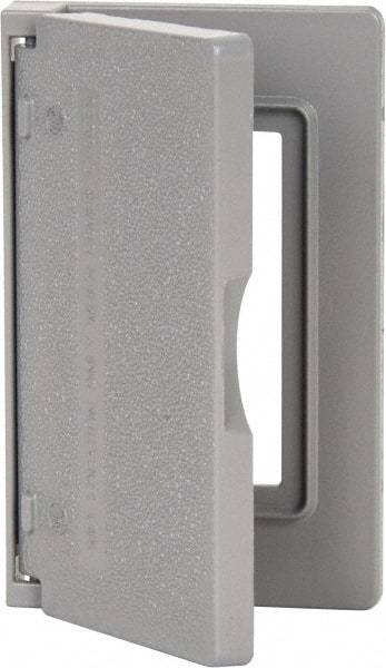 Cooper Crouse-Hinds - Electrical Outlet Box Aluminum Weatherproof Cover - Includes Gasket - Exact Tool & Supply
