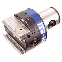 Iscar - 125mm Body Diam, Manual Single Cutter Boring Head - 135mm to 500mm Bore Diam - Exact Tool & Supply