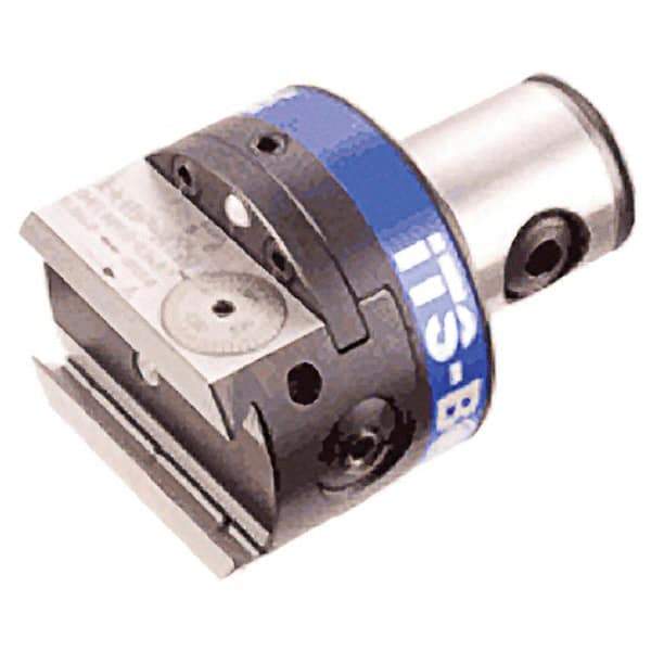 Iscar - 63mm Body Diam, Manual Single Cutter Boring Head - 2.5mm to 125mm Bore Diam - Exact Tool & Supply