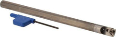 Iscar - 0.448" Min Bore Diam, 6" OAL, 3/8" Shank Diam, Indexable Boring Bar - TP.. 21.51 Insert, Screw Holding Method - Exact Tool & Supply