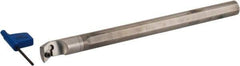 Iscar - 0.629" Min Bore Diam, 7" OAL, 1/2" Shank Diam, E-SDUC Indexable Boring Bar - DC.. 2 Insert, Screw Holding Method - Exact Tool & Supply