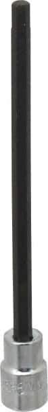 Proto - 3/8" Drive, 6mm Hex Bit Socket - 6-29/32" OAL, 5" Bit Length - Exact Tool & Supply