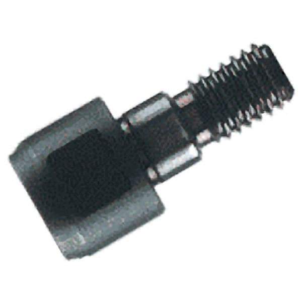 Iscar - T06 Connection to Tip, M08 Connection to Shank, Milling Tip Insert Threaded Extension - 0.9843 Inch Extension Length, 0.3661 Inch Max Diameter, FlexFit and Multimaster Series - Exact Tool & Supply