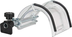 PRO-SAFE - 6 Inch Max Chuck Size, 3.9 Inch Center Height, Lathe Guard - 6 Inch Lathe Size, 8 Inch Long, 6 Inch Wide - Exact Tool & Supply