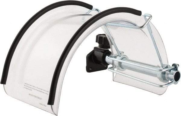 PRO-SAFE - 6 to 12 Inch Chuck Size, 6 Inch Center Height, Lathe Guard - 6 Inch Lathe Size, 12 Inch Long, 6 Inch Wide - Exact Tool & Supply