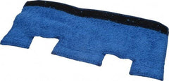 North - Terry Cloth Hard Hat Sweat & Comfort Band - Hook and Loop Attachment, Blue, Compatible with All Hard Hats - Exact Tool & Supply