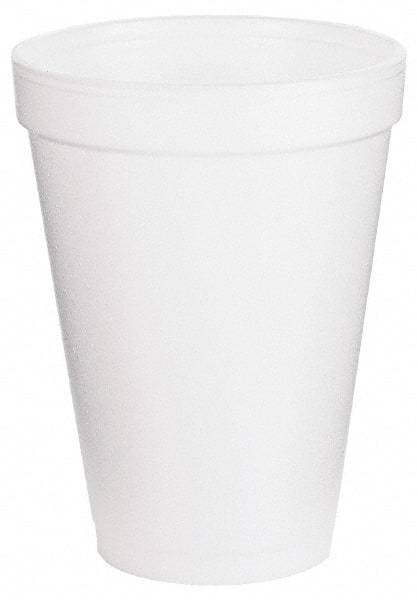 DART - Dart Foam Hot/Cold Cups, 12 oz - White - Exact Tool & Supply