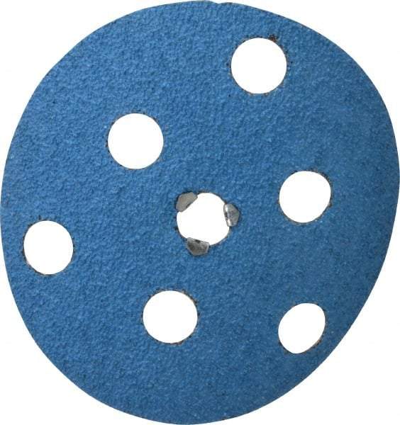 Norton - 7" Diam 24 Grit Fiber Disc - Very Coarse Grade, Zirconia Alumina, 8,600 Max RPM, Series F826 - Exact Tool & Supply