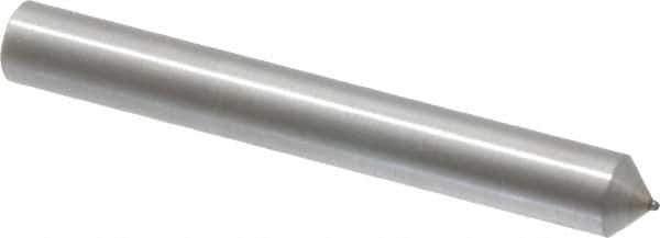 Made in USA - 0.025" Ball Radius Diamond Dresser - 3" Long x 3/8" Shank Diam - Exact Tool & Supply