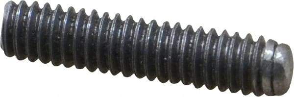 Value Collection - #8-32 3/4" OAL Fully Threaded Stud - Carbon Steel, Plain Finish - Exact Tool & Supply