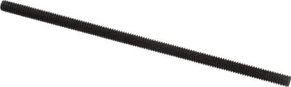 Value Collection - #8-32 4" OAL Fully Threaded Stud - Carbon Steel, Plain Finish - Exact Tool & Supply