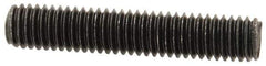 Value Collection - #10-32 1" OAL Fully Threaded Stud - Carbon Steel, Plain Finish - Exact Tool & Supply
