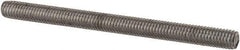 Value Collection - #10-32 2-1/2" OAL Fully Threaded Stud - Carbon Steel, Plain Finish - Exact Tool & Supply