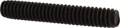 Value Collection - 1/4-20 1-1/2" OAL Fully Threaded Stud - Carbon Steel, Plain Finish - Exact Tool & Supply