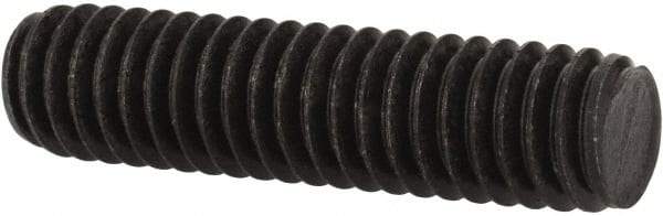 Value Collection - 5/16-18 1-1/4" OAL Fully Threaded Stud - Carbon Steel, Plain Finish - Exact Tool & Supply