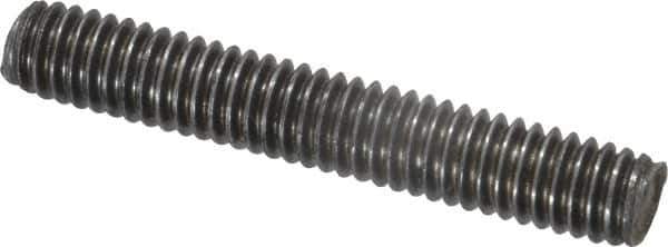 Value Collection - 5/16-18 2" OAL Fully Threaded Stud - Carbon Steel, Plain Finish - Exact Tool & Supply