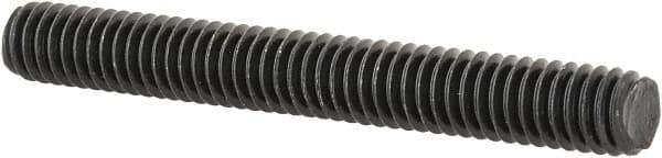 Value Collection - 5/16-18 2-1/2" OAL Fully Threaded Stud - Carbon Steel, Plain Finish - Exact Tool & Supply