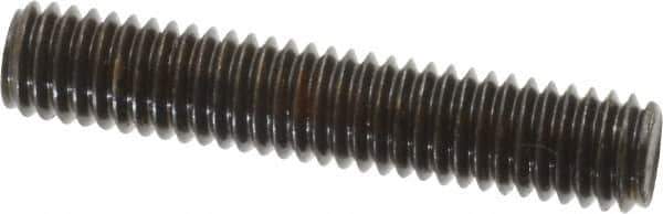 Value Collection - 3/8-16 2" OAL Fully Threaded Stud - Carbon Steel, Plain Finish - Exact Tool & Supply