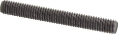 Value Collection - 3/8-16 3" OAL Fully Threaded Stud - Carbon Steel, Plain Finish - Exact Tool & Supply