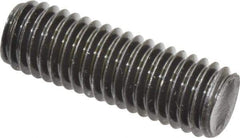 Value Collection - 1/2-13 1-1/2" OAL Fully Threaded Stud - Carbon Steel, Plain Finish - Exact Tool & Supply