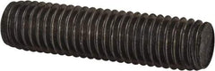 Value Collection - M10x1.50 40mm OAL Fully Threaded Stud - Carbon Steel, Plain Finish, Metric - Exact Tool & Supply
