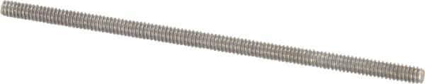 Value Collection - #2-56 2" OAL Fully Threaded Stud - Stainless Steel, Plain Finish - Exact Tool & Supply