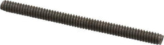 Value Collection - #4-40 1-1/2" OAL Fully Threaded Stud - Stainless Steel, Plain Finish - Exact Tool & Supply