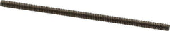 Value Collection - #4-40 2-1/2" OAL Fully Threaded Stud - Stainless Steel, Plain Finish - Exact Tool & Supply