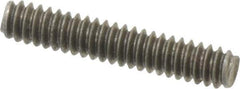 Value Collection - #6-32 3/4" OAL Fully Threaded Stud - Stainless Steel, Plain Finish - Exact Tool & Supply