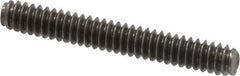 Value Collection - #6-32 1" OAL Fully Threaded Stud - Stainless Steel, Plain Finish - Exact Tool & Supply