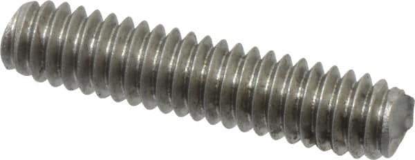 Value Collection - #8-32 3/4" OAL Fully Threaded Stud - Stainless Steel, Plain Finish - Exact Tool & Supply