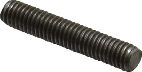 Value Collection - #10-32 1" OAL Fully Threaded Stud - Stainless Steel, Plain Finish - Exact Tool & Supply