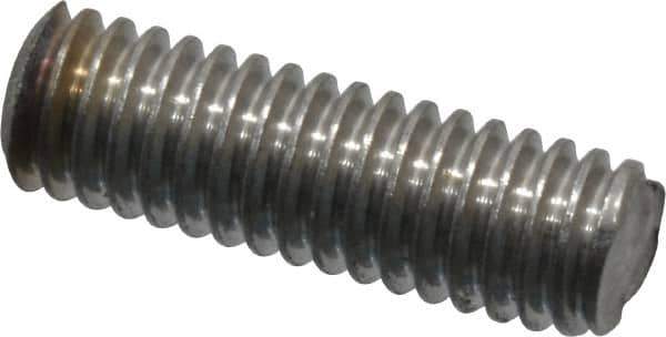 Value Collection - 5/16-18 1" OAL Fully Threaded Stud - Stainless Steel, Plain Finish - Exact Tool & Supply