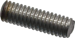 Value Collection - 5/16-18 1" OAL Fully Threaded Stud - Stainless Steel, Plain Finish - Exact Tool & Supply