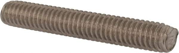 Value Collection - 5/16-18 2" OAL Fully Threaded Stud - Stainless Steel, Plain Finish - Exact Tool & Supply