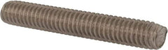 Value Collection - 5/16-18 2" OAL Fully Threaded Stud - Stainless Steel, Plain Finish - Exact Tool & Supply