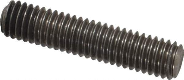 Value Collection - 3/8-16 1-3/4" OAL Fully Threaded Stud - Stainless Steel, Plain Finish - Exact Tool & Supply