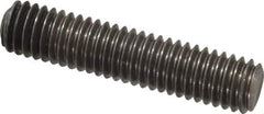 Value Collection - 3/8-16 1-3/4" OAL Fully Threaded Stud - Stainless Steel, Plain Finish - Exact Tool & Supply